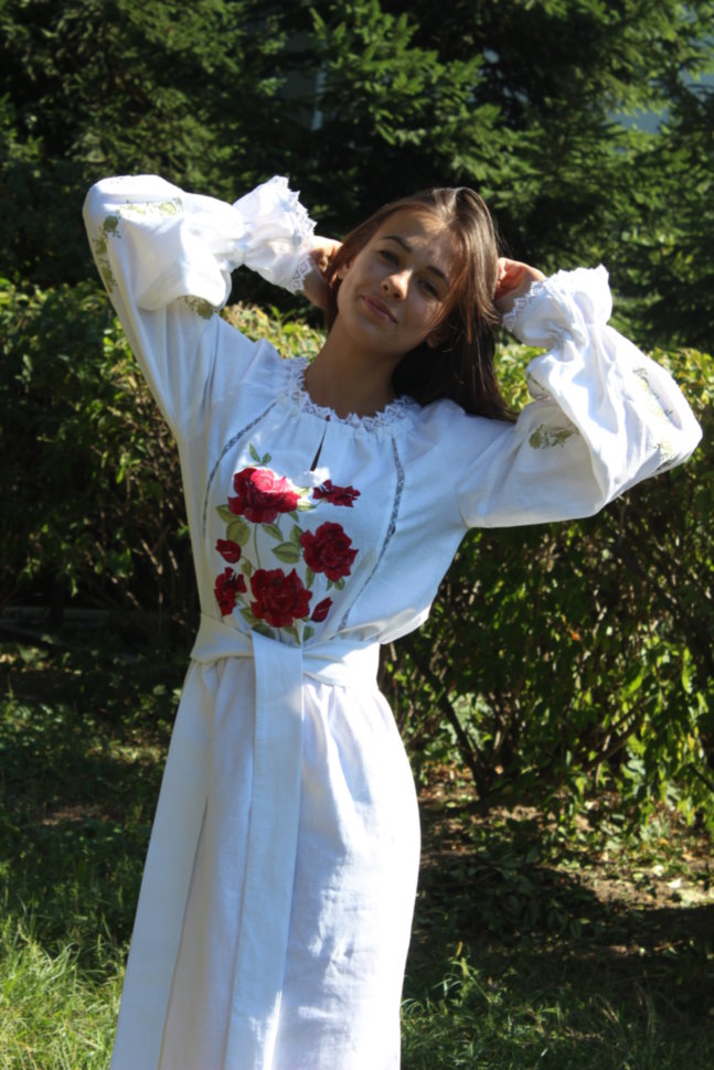 Сукня "Ніжна троянда"