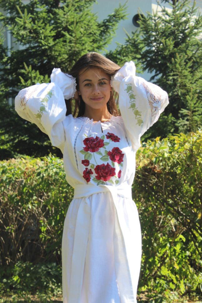 Сукня "Ніжна троянда"