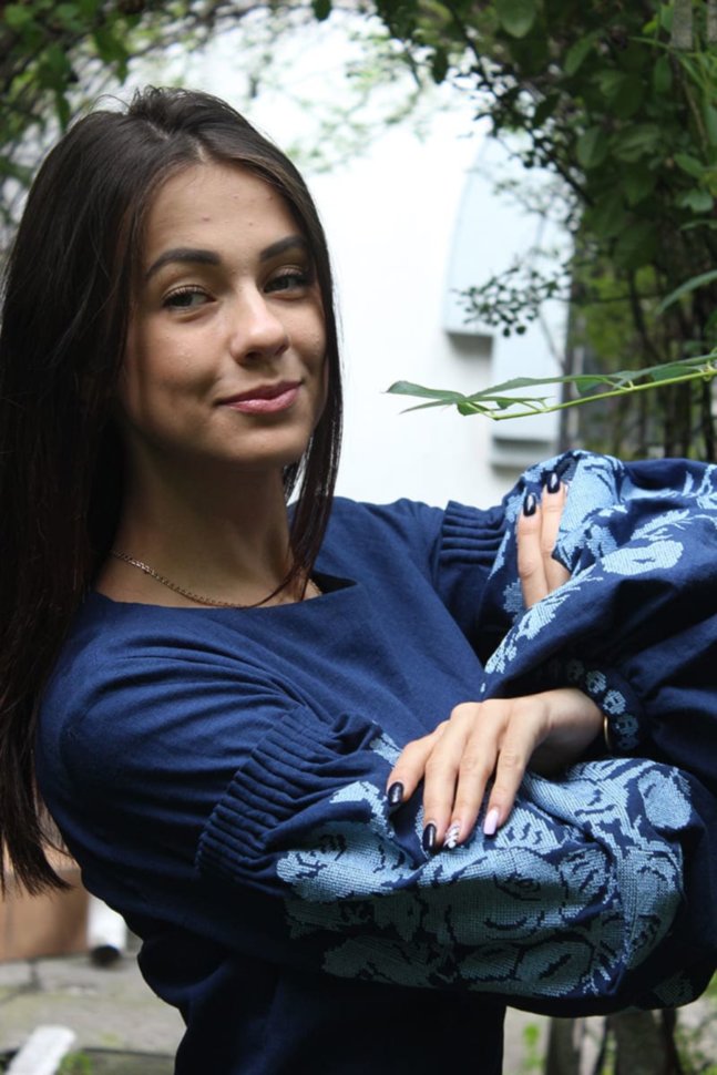 Сукня "Синя квітка"